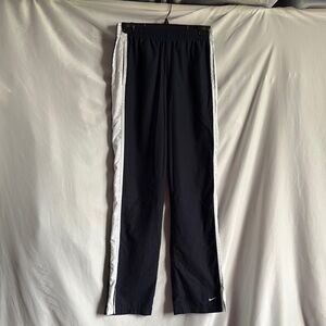 Nike Navy Track Pants with White Accents